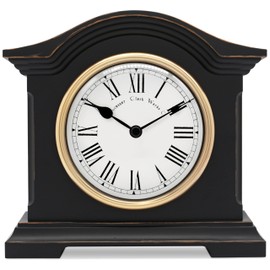 Acctim Acctim 33283 Falkenburg Mantel Clock, Black