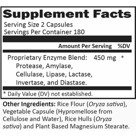 R-Garden Quadra-Zyme Plus, 360 caps.