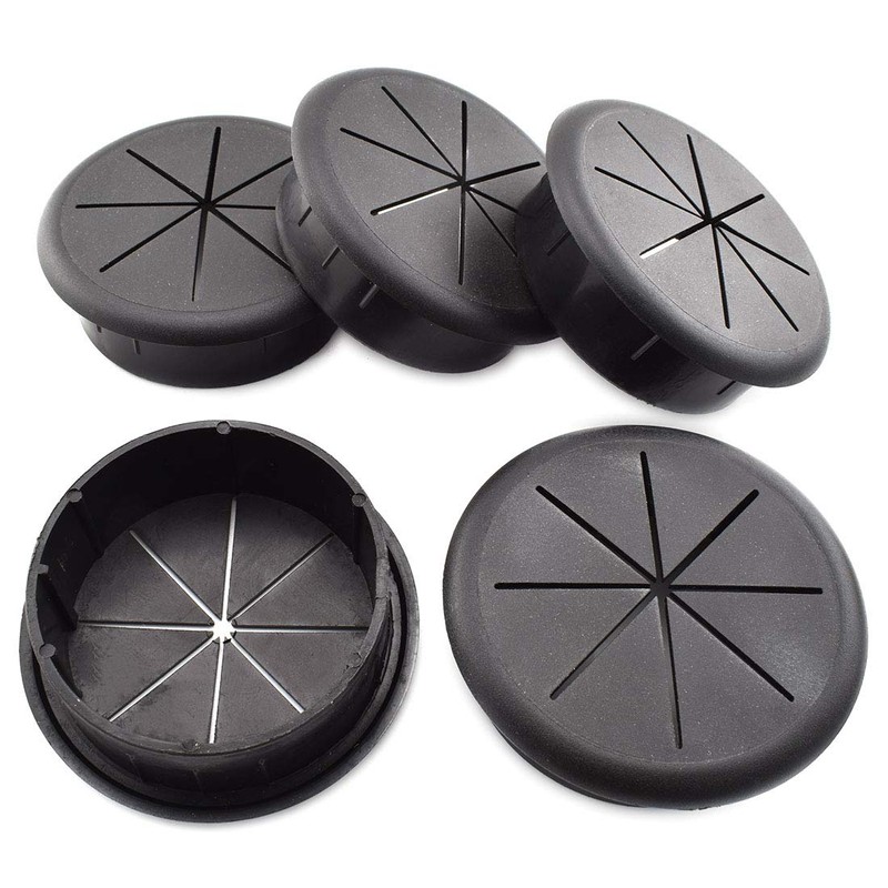 2-3/8 Inch Desk Grommet and Hole Saw Kit, OZXNO 5-Pack