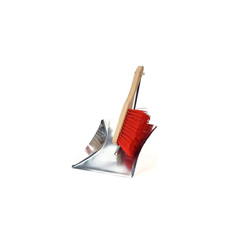 ka Dustpan Set Metal Dustpan + Hand Brush Dustpan Galvanised