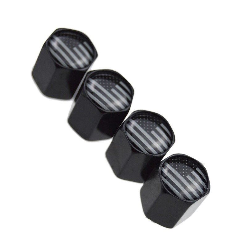 4X 56.5mm=2.24 inches American Flag Wheel Hub Center Cap Emblem