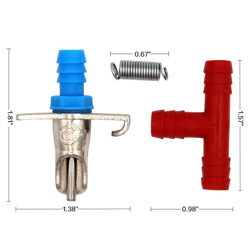 20 Pack of Automatic Rabbit Water Feeder Nipple Waterer Drinkers