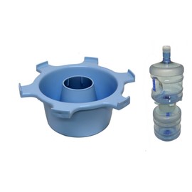 Gallon Bottle Stacker Blue Water Server Gallon Bottle 2-Tier