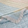 Greenland Home Fashions Tessie Ruffled Cotton Reversible Shabby Chic Quilt