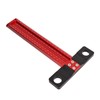 T Square Aluminum Alloy Carpenter Square Ruler Clear Scale Scriber
