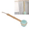 Back Scrubber Long Handle Double Sided Gentle Massage Exfoliating Body