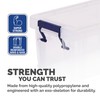 BANKERS BOX Storage Box 1L (6 Pack) - BPA-Free, Stackable