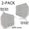 Humble Chic Breathable Cloth Face Mask - 3-Ply Reusable Washable