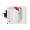 Gearzaar NEW White RV Paddle Entry Door Lock Latch Handle
