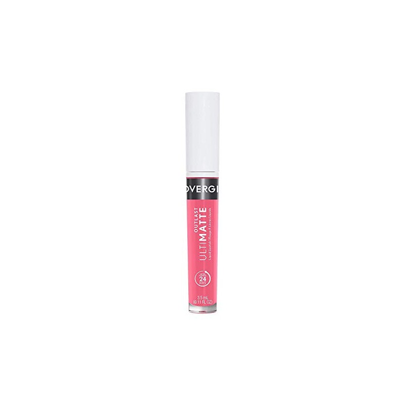 COVERGIRL Labial Mate Líquido Rosa Mate Hidratante 24 Horas