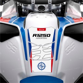 3D Sticker Resin Tank Pad Tank Protector Compatible with R1250 GS Adventure Rally R1250GS R 1250