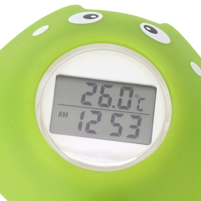 Baby Bath Thermometer Alarm LCD Display Fish Shaped Waterproof 0‑60