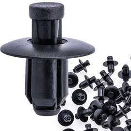 Rexka 20pcs Cowl Bumper Sight Shield Intake Duct Push Type Trim Clip for Hyundai Kia 86155-2H100 Accent, Azera, Elantra,Tucson,Forte, Optima, Rio,Sorento