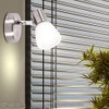 Brilliant 35810/77 Spot Metal Hook / Multicolor Glass 8.5 x