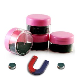 Fine Iron Filings Magnetic Iron Powder for Magnet Education and School Projects ,Set of 4