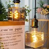 Lxcom Lighting Decorative Light Bulb 4W Ice Cube Dimmable Edison