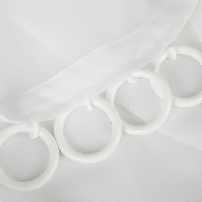 Bestlivings Rings with Folding Hooks (Set of 20), Curtain Rings