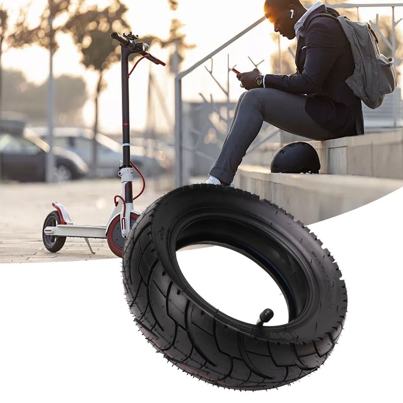 10 Inch Tire and Inner Tube Set Rubber Strong Grip