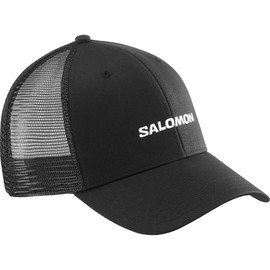 Salomon Unisex Trucker Cap, Deep Black
