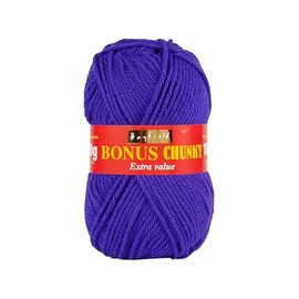 Sirdar Hayfield Bonus Chunky, Bright Purple (828), 100g