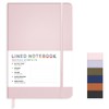 Lined Journal Notebook for Women Men, 200 Pages A5 Hardcover