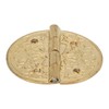 10pcs Mini Antique Hinges Round Exquisite Retro Design Corrosion Resistance
