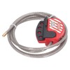 Safety Padlock Set Adjustable Stainless Steel Cable Lockout and 38mm