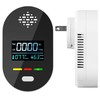 Carbon Monoxide Detectors,Plug in CO and Natural Gas Detector, Combination