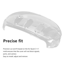 VR Accessories for Meta Quest 3, Protective Case for Meta Quest 3, Lens Protector Set, Joystick Non-Slip Cap, VR Headset Accessories