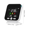 White Smart Air Quality Monitor LCD Screen WIFI CO2 Temperature