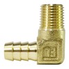 Flowbal GHNL-0211 L-Shaped Hose Nipple, Brass, 1/4 x 10.5