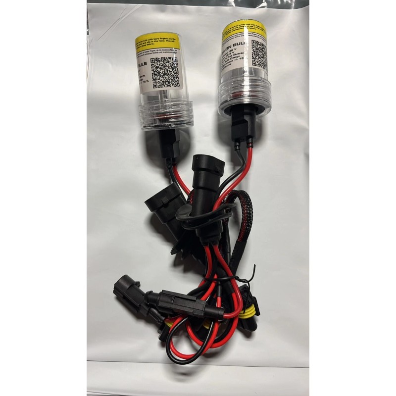 HID 9006 and 9005 HID Bulbs Pair Set of 4