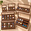 Wooden Watch Display Box for Watch Collection Storage – Glass