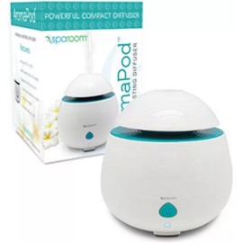 Sparoom Aromapod Misting Diffuser with Auto Safety Shut-Off Feature