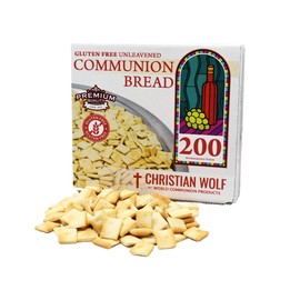 Unleavened Gluten Free Bread for Communion (200 pieces)
