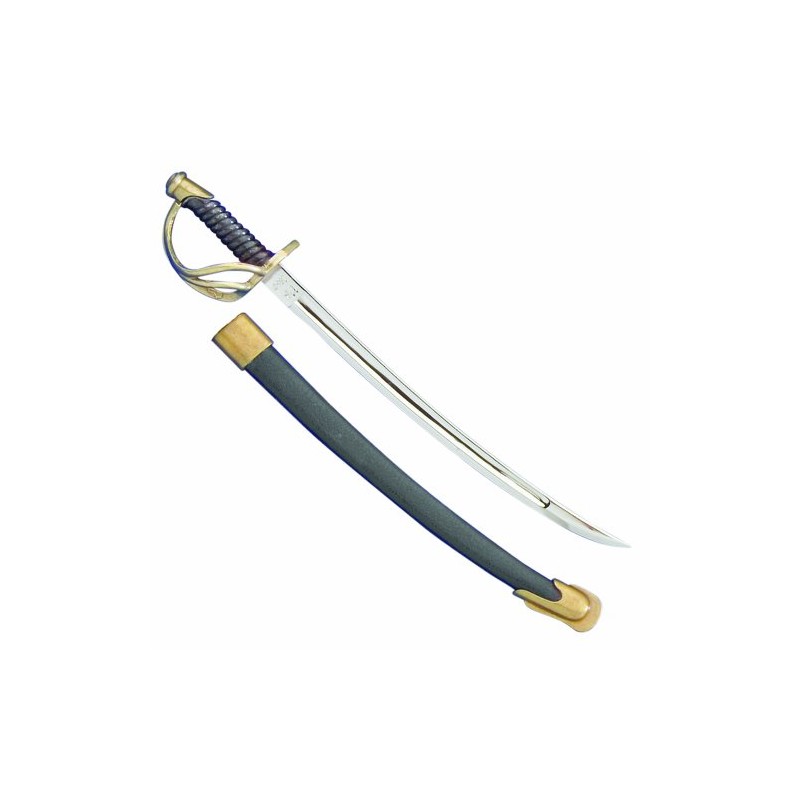 Denix Mini Civil War Saber Letter Opener with Sheath