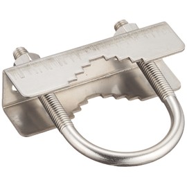 Natec (natekku) U Bolt – Leaf Shaped Silver Hanging Hardware Set (2 Pieces) φ 10 – 35 All Stainless Steel US35 