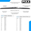 Piaa 96138 Aero Vogue Silicone Wiper Blade - 15"" 380mm