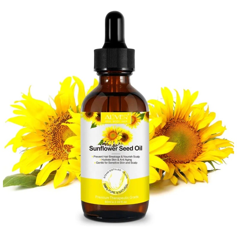 Aceite Semilla Girasol Hidratante Facial Corporal + Capilar Semilla De