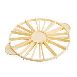 Tortenteiler doppel Einteilung 12+16 hygienischer Kunststoff