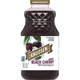 R.W. Knudsen Just Black Cherry Juice, 32 Ounces (Packaging May Vary) ( 2 BOTTLES )