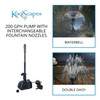 Koolatron KSPK-84-G 84-Gallon Pond Kit