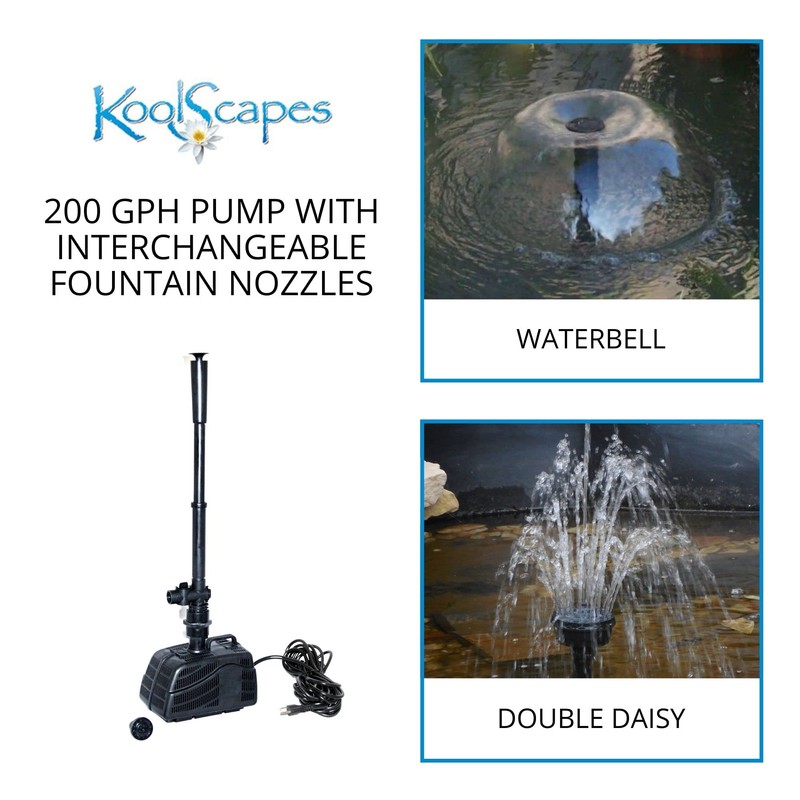 Koolatron KSPK-84-G 84-Gallon Pond Kit