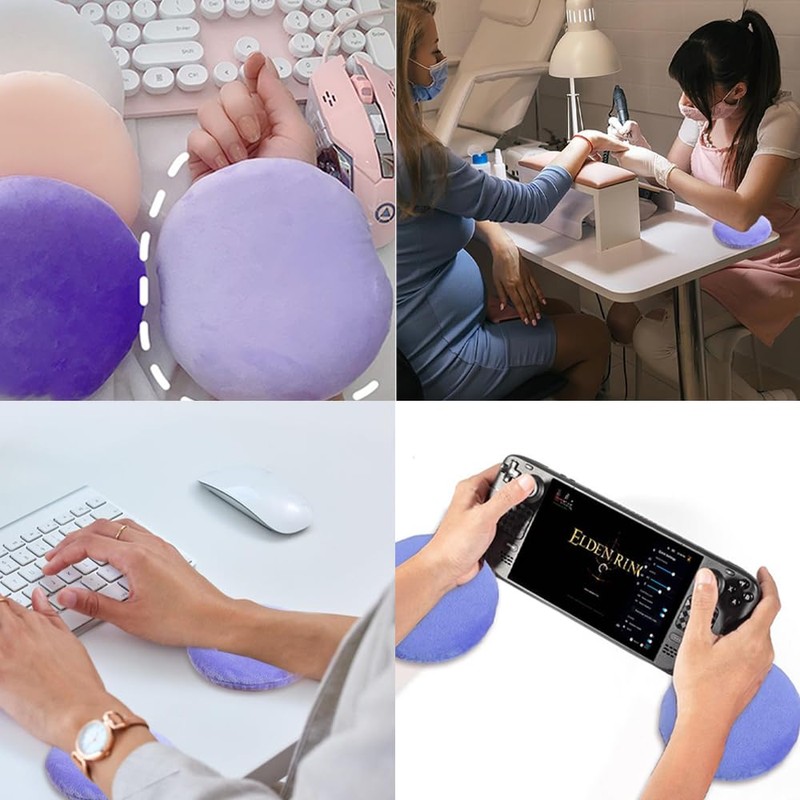 Ouliget Elbow Rest for Nail Tech,Soft Elbow Pad Wrist Rest