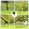 ORIENTOOLS Weed Puller Stand Up Weeder Hand Tool with 3
