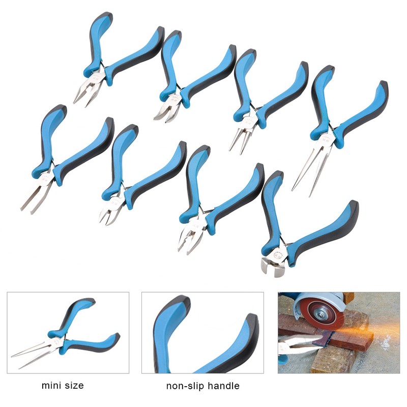 8 Kinds of Jewelry Repair Tool Steel Pliers Wire Cutter