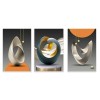 3pcs Modern Geometric Wall Art-Abstract Canvas Print Elegant Living Room