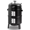 BIG HORN OUTDOORS Charcoal Smoker Grill Wood Smoker Grills Outdoor