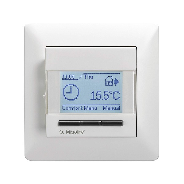 MCD4 Digital Thermostat Flush-Mounted Room Controller for Electric Underfloor Heating