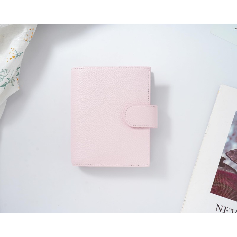 Moterm Pocket Regular Rings Planner - Genuine Leather Binder Organiser